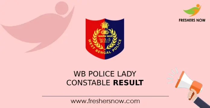 WB Police Lady Constable Result