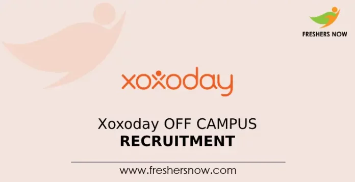 Xoxoday Off Campus Recruitment