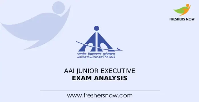 AAI Junior Executive Exam Analysis