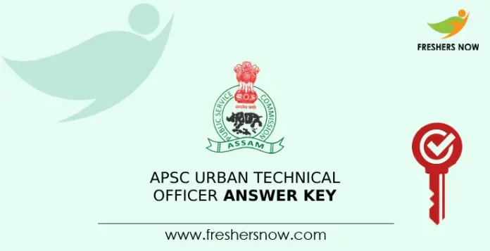 APSC Urban Technical Officer Answer Key