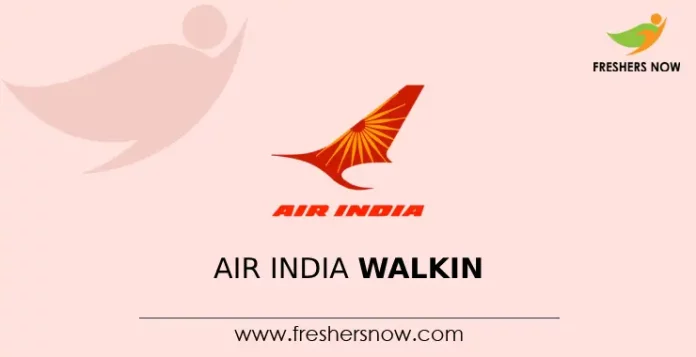 Air India Walkin