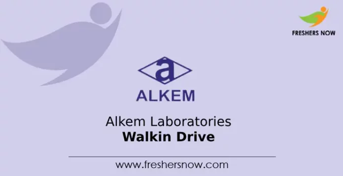 Alkem Laboratories Walkin Drive