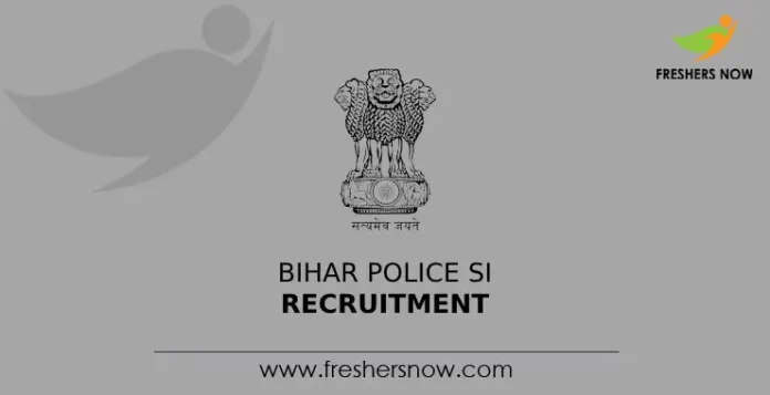 Bihar Police SI Recruitment