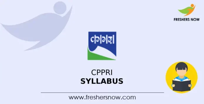 CPPRI Syllabus