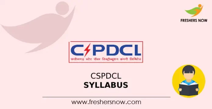 CSPDCL Syllabus