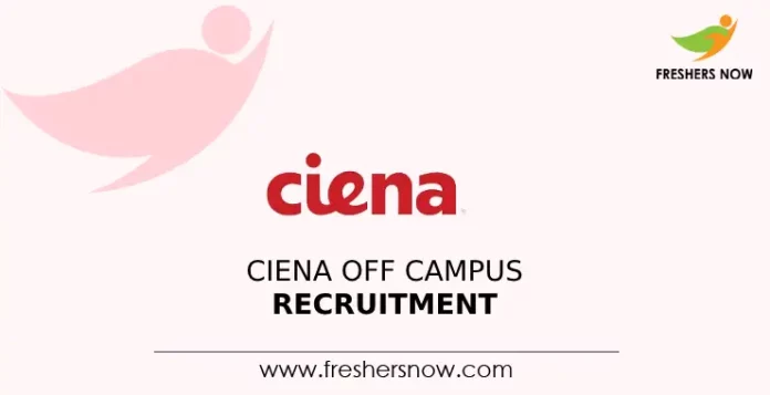 Ciena Off Campus Recruitment