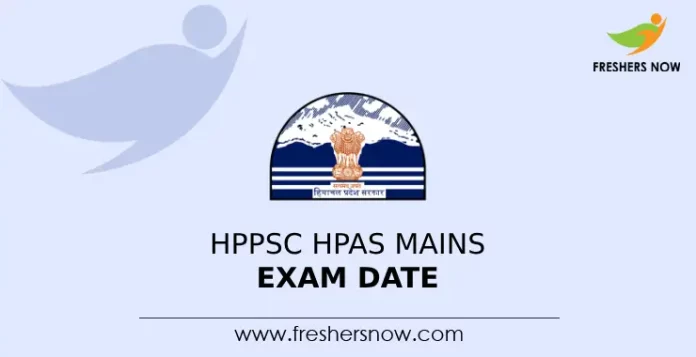 HPPSC HPAS Mains Exam Date