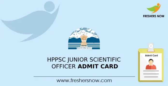 HPPSC Junior Scientific Officer Admit Card (1)