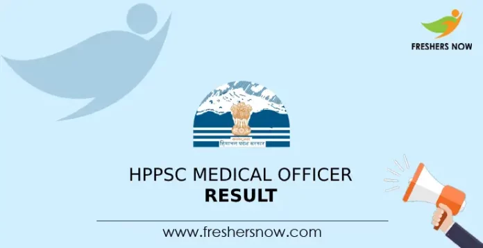 HPPSC Medical Officer Result
