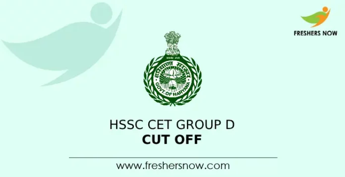 HSSC CET Group D Cut off