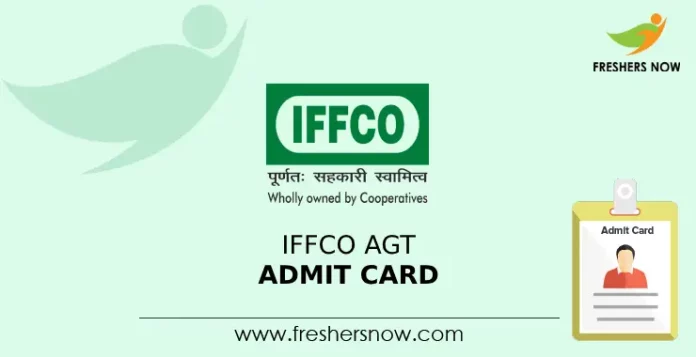 IFFCO AGT Admit Card