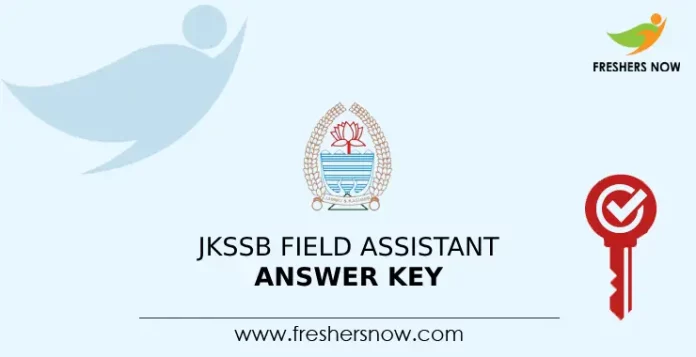 JKSSB Field Assistant Answer Key