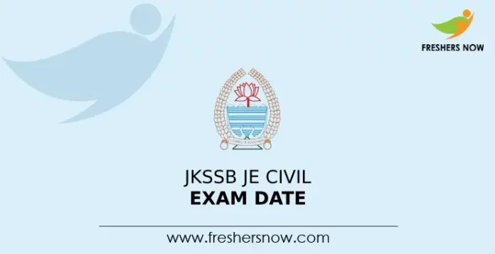 JKSSB JE Civil Exam Date