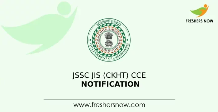 JSSC JIS (CKHT) CCE Notification