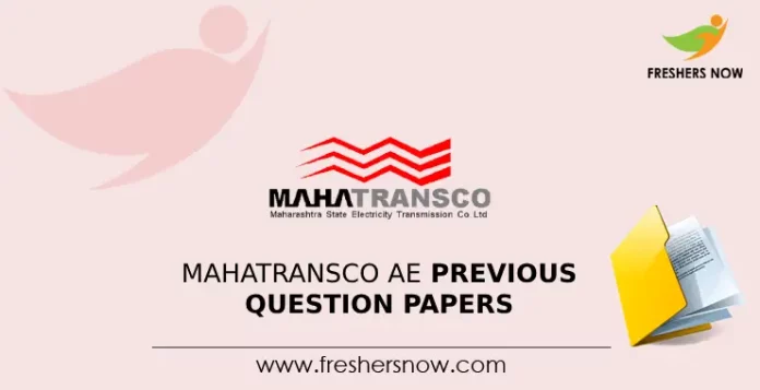 MAHATRANSCO AE Previous Question Papers