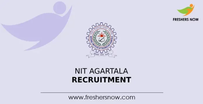 NIT Agartala Recruitment