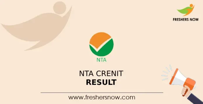 NTA CRENIT Result