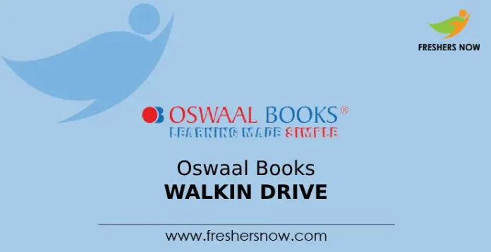 Oswaal Books Walkin Drive