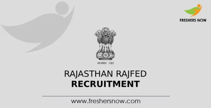 Rajasthan RAJFED Recruitment