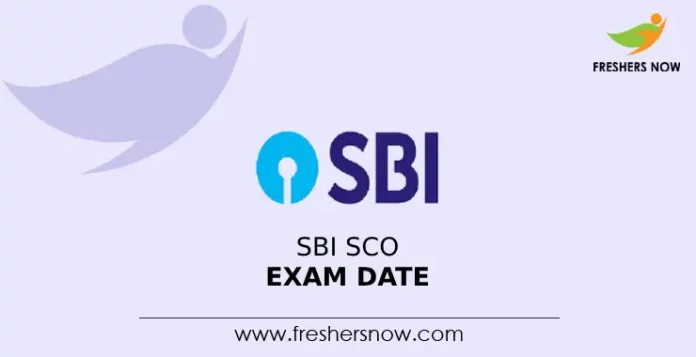 SBI SCO Exam Date