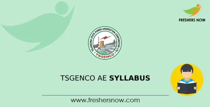 TSGENCO AE Syllabus