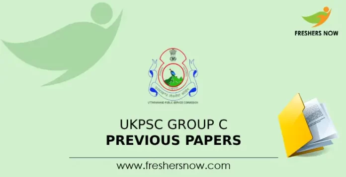 UKPSC Group C Previous Question Papers