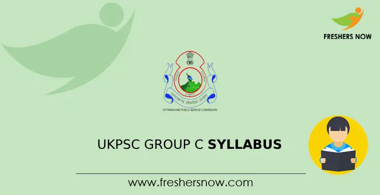 UKPSC Group C Syllabus 2024 & Exam Pattern PDF Download