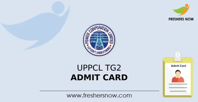 UPPCL TG2 Admit Card