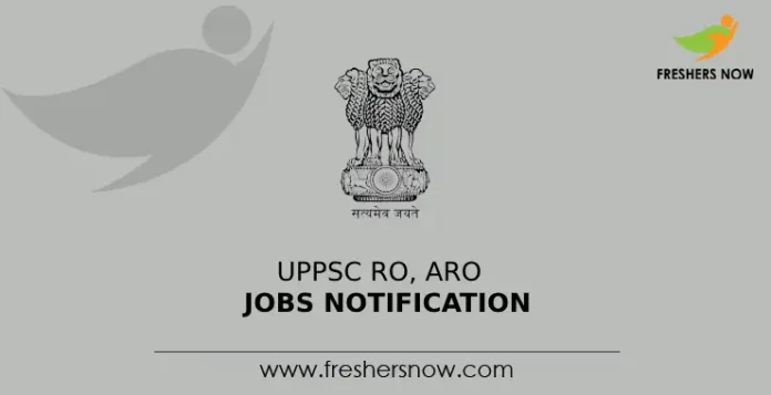 UPPSC RO, ARO Jobs Notification