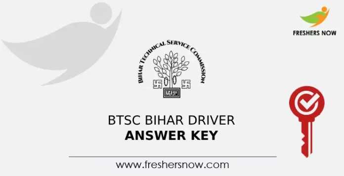 BTSC Bihar Driver Answer Key