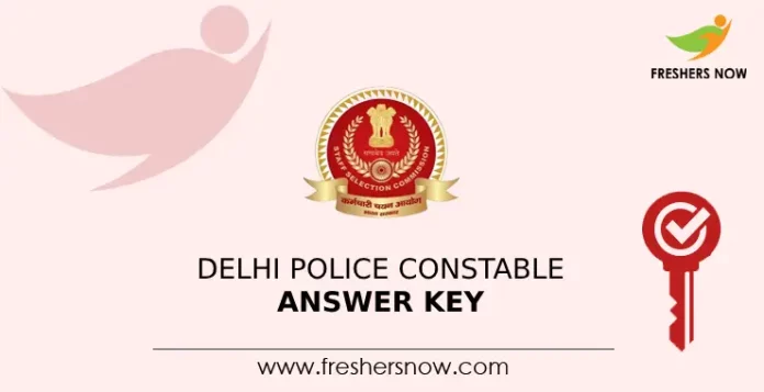 Delhi Police Constable Answer Key