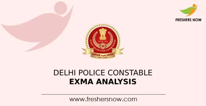 Delhi Police Constable Exma Analysis