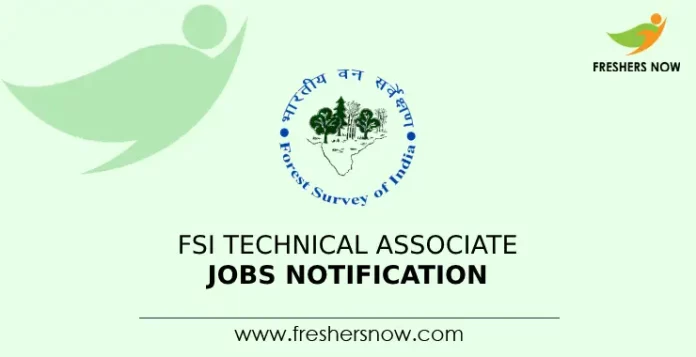 FSI Technical Associate Jobs Notification