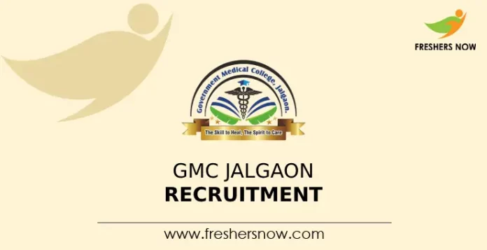 GMC Jalgaon Recruitment