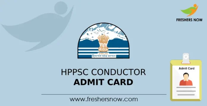 HPPSC Conductor Admit Card