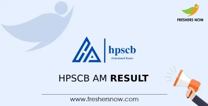 HPSCB AM Result