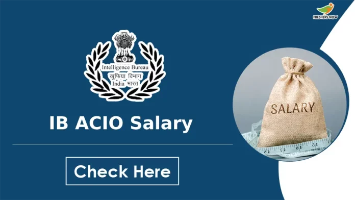 IB ACIO Salary