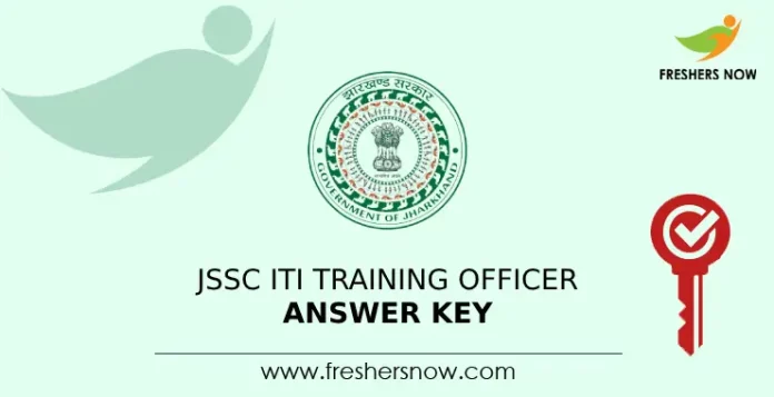 JSSC ITI Training Officer Answer Key