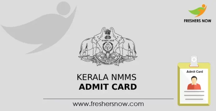 Kerala NMMS Admit Card