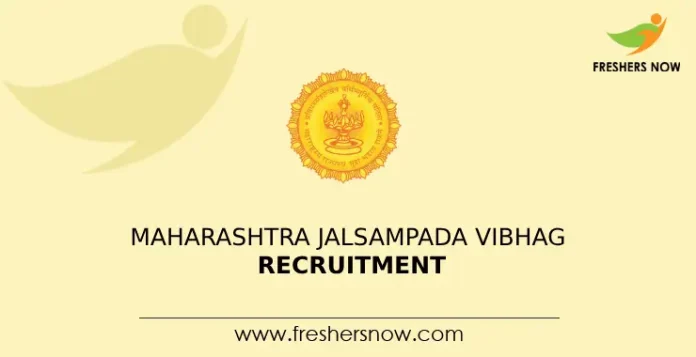 Maharashtra Jalsampada Vibhag Recruitment