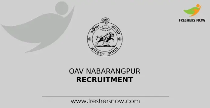 OAV Nabarangpur Recruitment