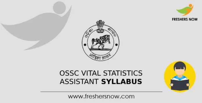 OSSC Vital Statistics Assistant Syllabus