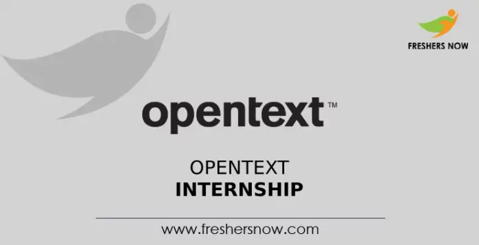 OpenText Internship