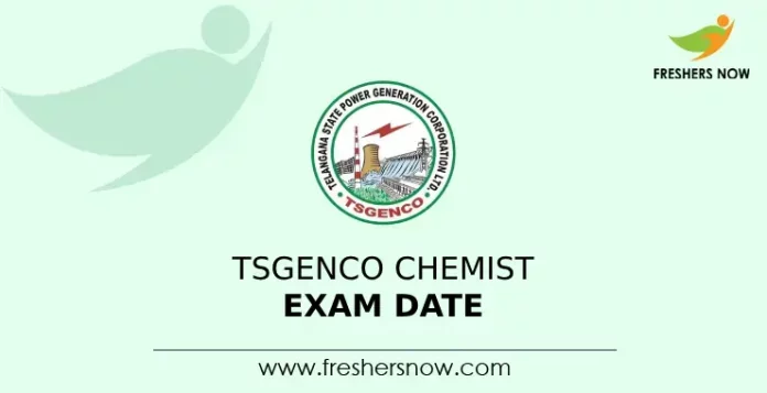 TSGENCO Chemist Exam Date