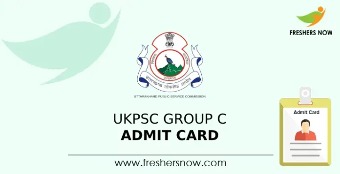 UKPSC Group C Admit Card