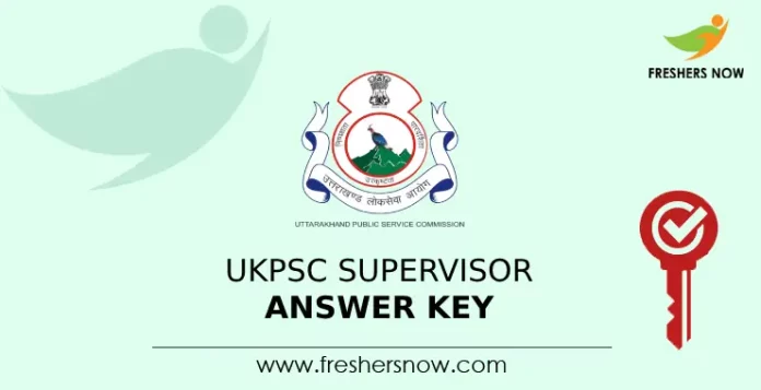 UKPSC Supervisor Answer Key