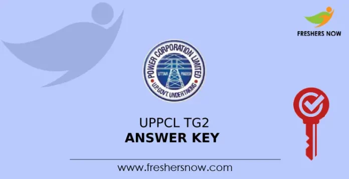 UPPCL TG2 Answer Key