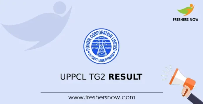 UPPCL TG2 Result