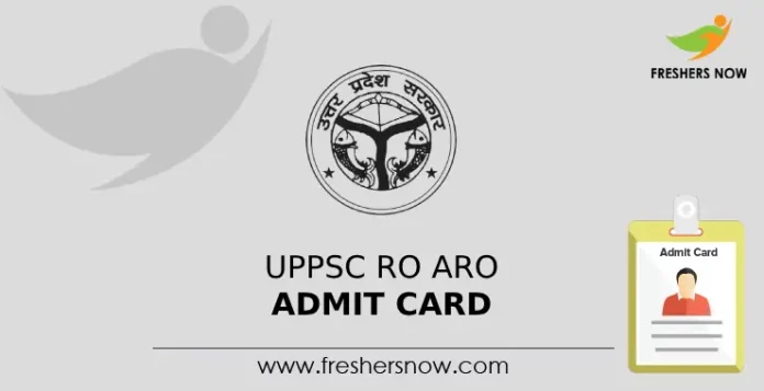UPPSC RO ARO Admit Card