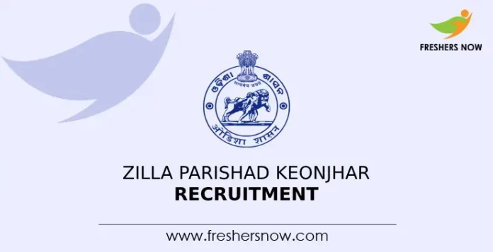 Zilla Parishad Keonjhar Recruitment